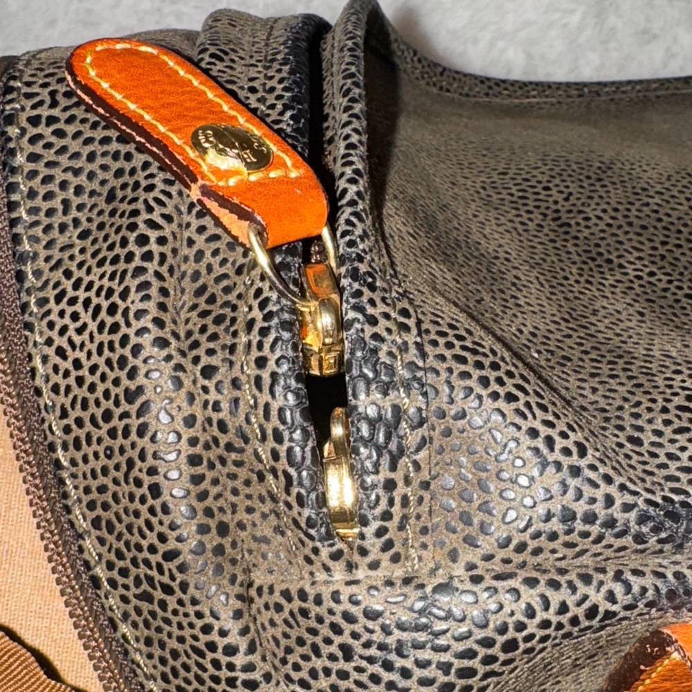 Bric’s Weekender Brown Leather Duffel Bag in mint condition - Picture 13 of 13